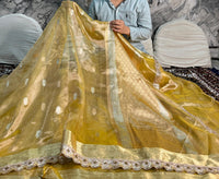 Sona-Roopa Booti Pure Kadhua Tissue Silk